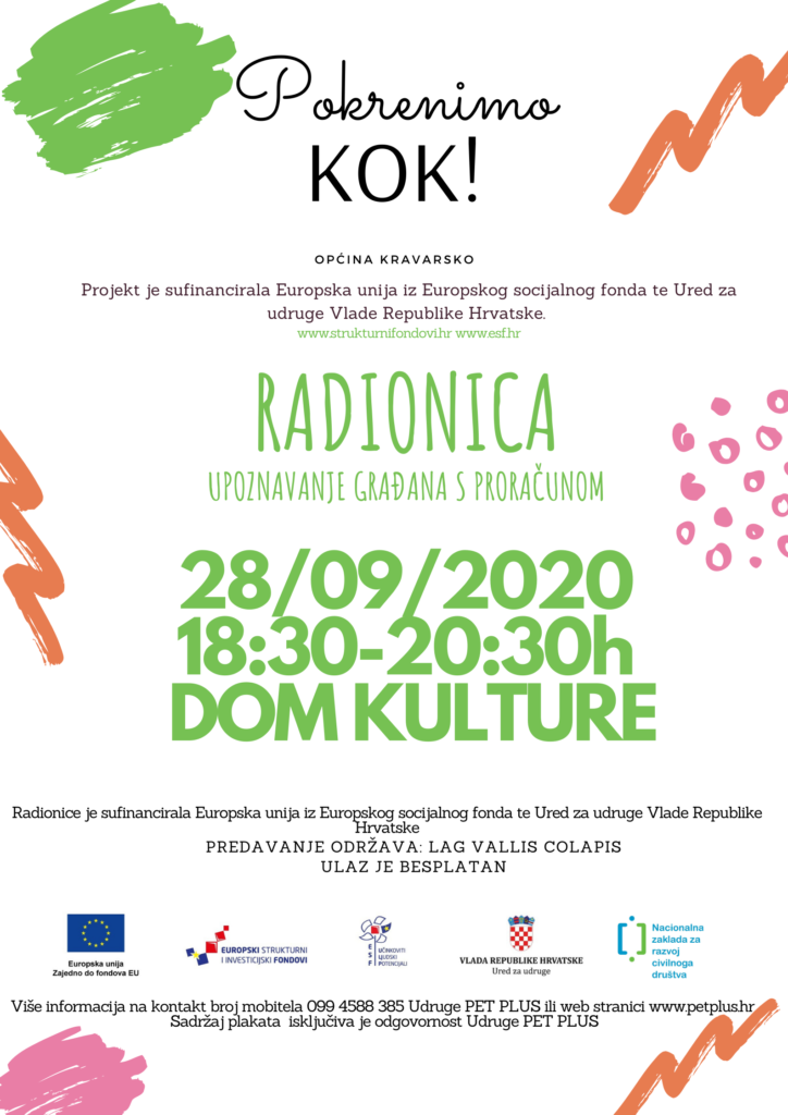 Pokrenimo KOK! - najava događanja
