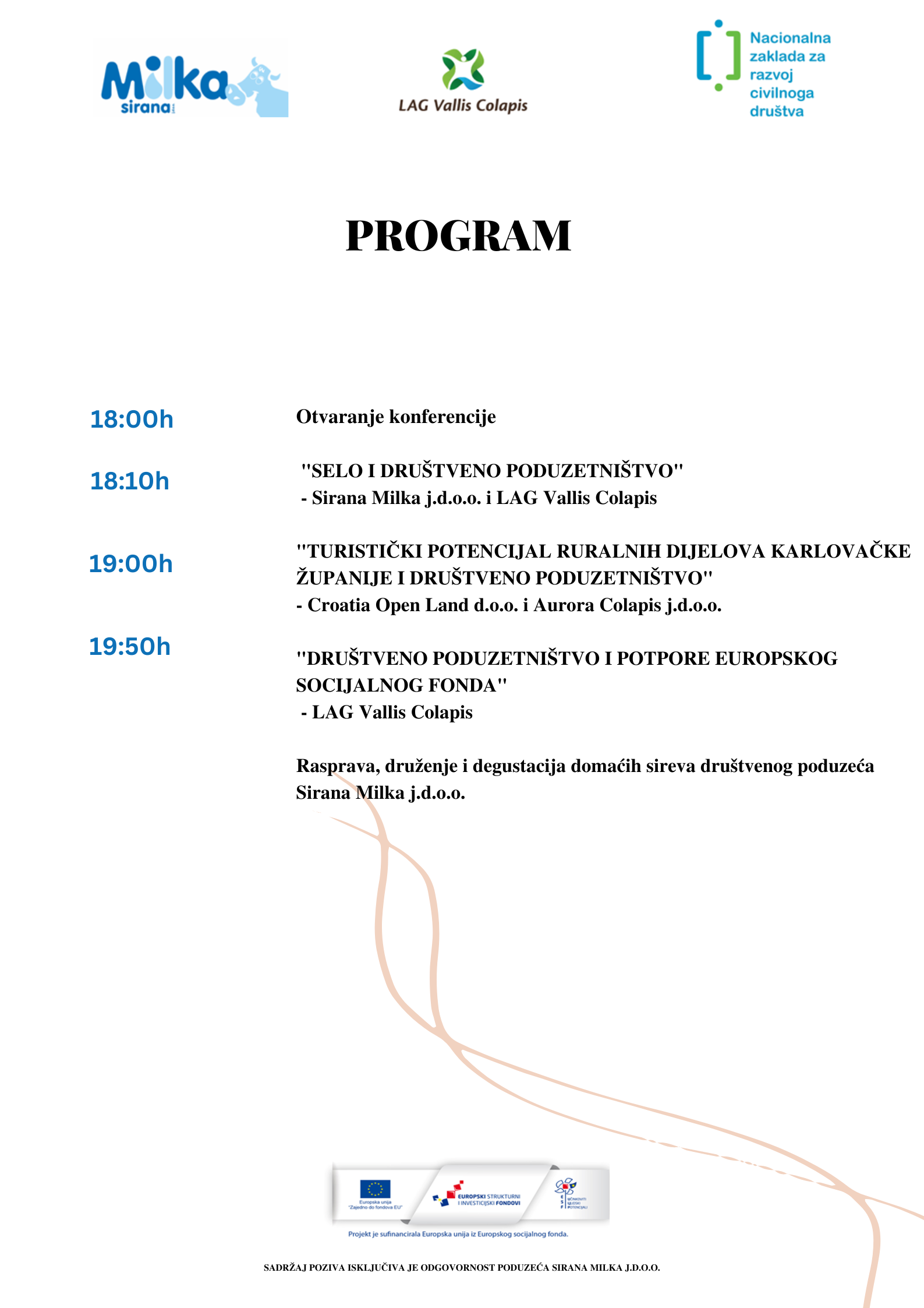 Program Konferencija Ribnik
